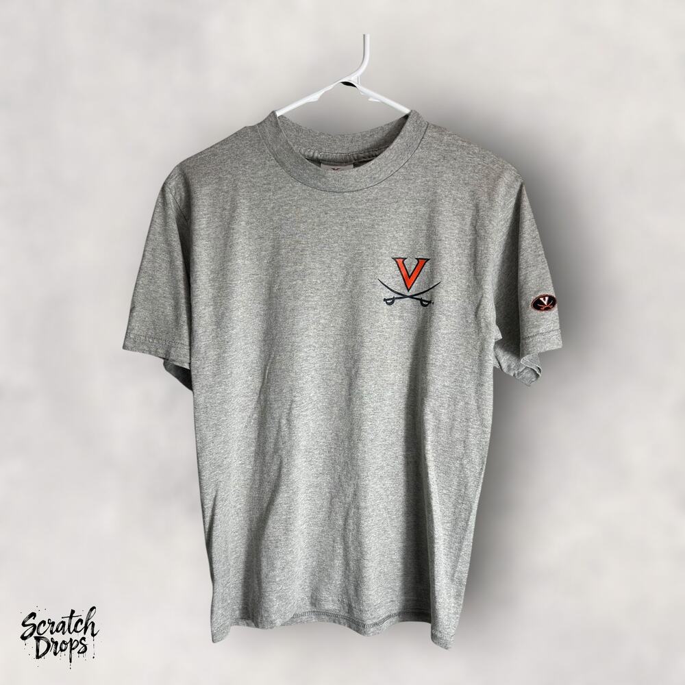 University Collection Vtg 90s Men's T Shirt Gray Short Sleeve USA Made Retro S